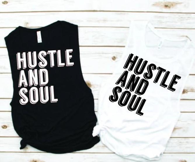 Hustle and Soul Muscle Tank - Empower Collection by Hustle and Soul Clothing - Hustle and Soul Clothing