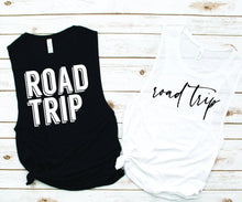 Load image into Gallery viewer, Road Trip Muscle Tank - Vacation Tees by Hustle and Soul Clothing - Hustle and Soul Clothing