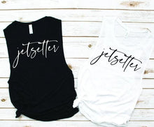 Load image into Gallery viewer, Jetsetter Muscle Tank - Vacation Tees by Hustle and Soul Clothing - Hustle and Soul Clothing